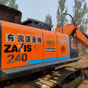 Excavadora Hidráulica Usada Hitachi ZX240 Original de Japón, de Segunda Mano, 24 Toneladas, en Stock, con Certificación CE - Product Image 1