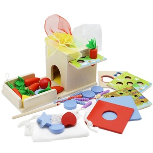 Equipo Montessori Personalizado, Caja de Monedas para la Permanencia del Objeto, Caja de Pañuelos para Bebés, Juguete Educativo, Kit de Juego para el Desarrollo de la Motricidad Fina - Product Image 2
