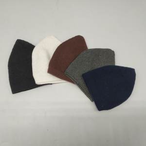 イスラム教徒のかぎ針編みの帽子綿ニットの祈りの帽子中国卸売イスラム教徒のクフィビーニー - Product Image 1