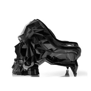 Y295 Esqueleto de cuero de lujo sofá individual noble elegante Chiavari muebles creativos borra noble <span class=keywords><strong>rey</strong></span> y reina silla camaleón - Product Image 4