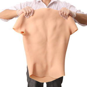 2024 Offre Spéciale poitrine artificielle Silicone et caoutchouc Muscle costume crosscommode pour Cosplay pour hommes Shapewear - Product Image 6
