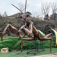 Modèle de Mantis Animatronique avec Mouvements, Insectes Animatroniques Personnalisables