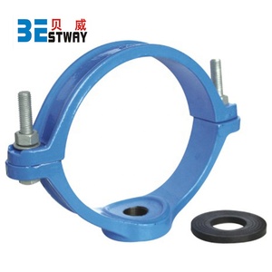 Bronze C83600 LG2 B62 Virole manuelle 1.0-1.6Mpa avec sangles <span class=keywords><strong>de</strong></span> <span class=keywords><strong>selle</strong></span> en fonte pour tuyau en plastique - Product Image 4