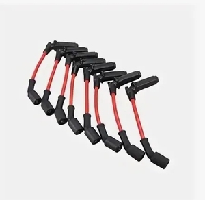 19297032 Spark Plug Wires 89018056 9748RR Auto Parts 89018058 Engine Systems Spark Plug Wire Cable for Cadillac Chevrolet Tahoe