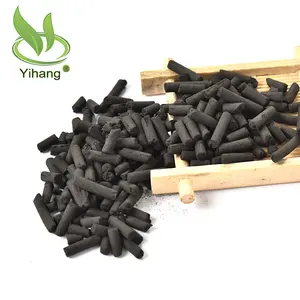 Waste Gas Treatment 4mm Cylindrical Activated Carbon for VOC Gas Treatment in Adsorption Tower
