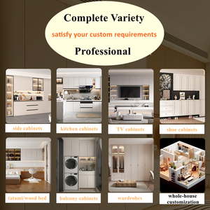 Divano TV in Legno Ecologico Personalizzato, Design Moderno, Dimensioni Regolabili, Stili Vari, Arredamento Multifunzionale per <span class=keywords><strong>Soggiorno</strong></span> e Villa - Product Image 4