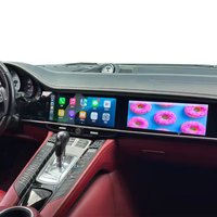 Autoradio Android double écran 24,6 pouces avec Carplay, écran tactile multimédia Android, Carplay pour Porsche Panamera