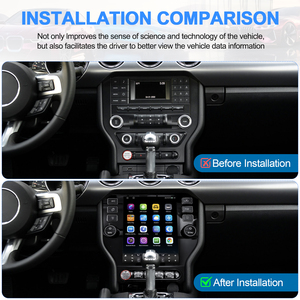 Autoradio Android NaviHua 10,4 pouces avec écran tactile, mise à niveau DSP, GPS, CarPlay, unité principale pour Ford Mustang 2015-2020, système stéréo multimédia - Product Image 5