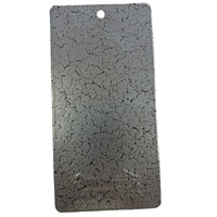 Vente flash : Revêtement en poudre décoratif époxy polyester thermodurcissable à effet craquelé argenté pour meubles et appareils électroménagers