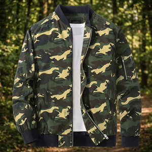 Veste de sport noire de luxe personnalisée pour hommes, hiver, fermeture éclair tissée, imperméable, respirante - Product Image 3