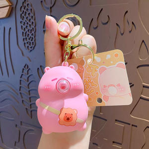 Llavero de Silicona con Diseño de Dibujos Animados de HECION, Llavero Antiestrés con Burbujas para Bolsos - Product Image 5