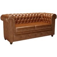 Fauteuil Industriel Rétro Style Loft pour Salon, Chambre et Salle à Manger - Chaise Aviateur