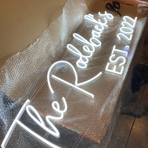 Letrero de Neón Personalizado Figura 24, Letreros Azules, Decoración Estética para Salón de Belleza, Letrero de Neón para Fiesta de Cumpleaños, Despedida de Soltera - Product Image 4