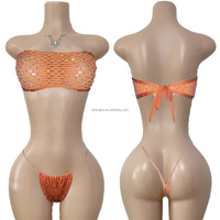 Vadulyer Source Factory 180 jours Prix le plus bas vêtements de danse de scène diamant Bikini femmes deux pièces ensemble