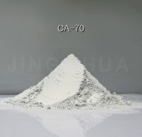 Ciment d'aluminate de calcium haute pureté JINGHUA CA-70, ciment d'alumine avec 68,5-70,5 % de teneur en Al2O3, bauxite coulable, poudre à faible teneur en MgO