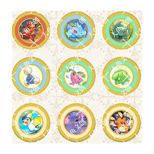 Nouveauté, <span class=keywords><strong>vente</strong></span> flash, bijoux Pokémon en métal, articles cool, décoration d'anime, collection de badges, pièces commémoratives, jeu de société, coffret cadeau - Product Image 4