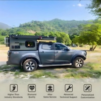 Vente directe usine : Camping-car léger de haute qualité pour pick-up, tout-terrain, avec glissière extérieure