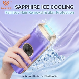 Depiladora PAKISS Cool Sapphire Ice, Depiladora de Hilo para Alivio del Dolor, Depilación Corporal Completa, Uso Doméstico, Dispositivo con Instrucciones en Inglés - Product Image 2
