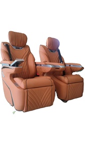 Sièges électriques chauffants rotatifs de luxe, rotation à 270°, chauffage, charge sans fil, 3 modes de mémoire pour remplacement MPV/VAN/Camping-car - Product Image 4