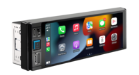 Autoradio portable Android 13 avec GPS, écran OLED 4K, CarPlay sans fil, divertissement pour passagers arrière et aide au recul