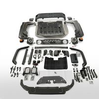 Kits de mise à niveau pour pare-chocs, capot, kit carrosserie et phares pour Land Cruiser Prado LC76 2024 2025 – Conversion Facelift
