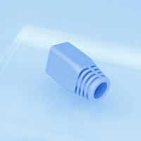 Ethernet PC Rot/Blau/Gelb RJ45-8P8C Buchsen-Flachsteckverbinder-Abdeckung Zugentlastungsstiefel Cat5e/Cat6 Marke KeCheng CE/FCC-zertifiziert