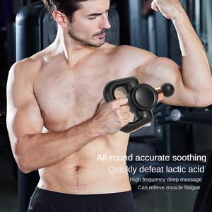 Herramienta de masajeador corporal más vendida, pistola de masaje de percusión con cinturón de vibración, masajeador corporal de mano con vibración eléctrica de músculo profundo - Product Image 2