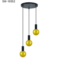 Vente directe d'usine, luminaire suspendu nordique postmoderne, luminaire suspendu minimaliste créatif pour salle à manger, bar et table