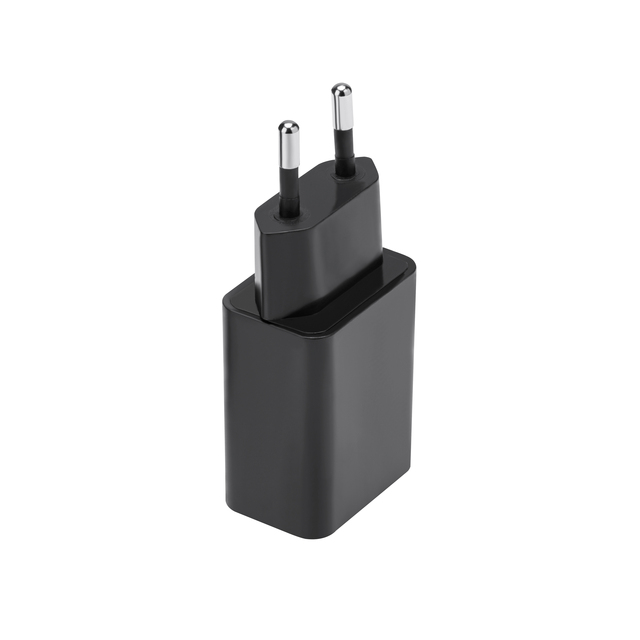 Flash Charge Type-C Dual Port Charger Head Fast Charging USB-C PD GaN Wall Charger Power Adapter CE Certified