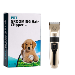 Juego de Tijeras Eléctricas Inalámbricas Profesionales para Mascotas, Recargables, para Uso Doméstico, Cortadora de Pelo para Perros y Gatos - Product Image 1