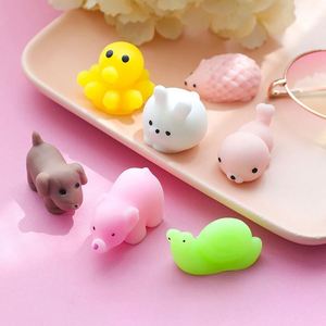 Juguetes Antiestrés Kawaii de TPR, Mini Mochi con Forma de Animales, Lindos Animales de Peluche, Paquete de Juguetes Sensoriales, Regalo de Cumpleaños Unisex para Niños - Product Image 3