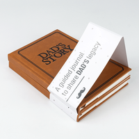 A5 Journal guidé planificateur personnalisé organisateur Agenda cuir couverture rigide Carnet de notes Service d'impression