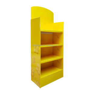 Tùy Chỉnh Thân Thiện Với Môi 4-Tier Có Thể Gập Lại Bán Lẻ Hiển Thị Giá Các Tông Sóng Laminate Sàn Đứng Cho Cho <span class=keywords><strong>Walmart</strong></span> Cuốn Sách Đứng - Product Image 2