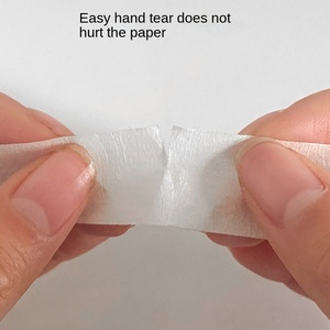 Wholesale Zhengxing Textured White Waterproof Painter <b>Paper</b> Wide Wall Trim Strip <b>Painting</b> Beauty Tape Students' Electrical Tapes - Product Image 5