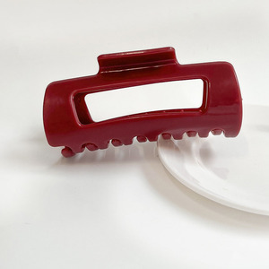 Molletta per capelli rettangolare da donna creativa e flessibile in gomma morbida in Silicone per uso quotidiano - Product Image 2