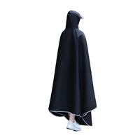 Imperméable de véhicule électrique épaissi Double bord adulte imperméable une pièce équitation moto Poncho de pluie