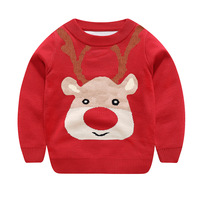Schuluniform Kinder pullover Tops Winter neue Jungen Baby Verdickung gewöhnliche Pullover Kinder kleidung für Weihnachts feier