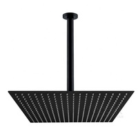 Pommeau de douche carré de luxe en acier inoxydable 304, certifié Watermark, norme australienne, pour salle de bain, fourni directement par l'usine