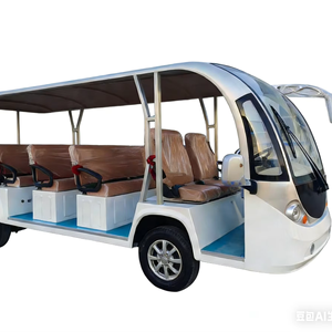 Minibús Eléctrico de 23 Plazas con Calefacción de Carga Rápida, Batería de Litio Tipo Escolar Personalizada, Aprobado por la CE para Visitas Turísticas en el Campus - Product Image 1