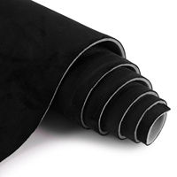 Daim de luxe extensible de 60 ''avec support en mousse vendu au mètre utilisé pour la garniture de pavillon automobile, la garniture de pavillon de bateau,
