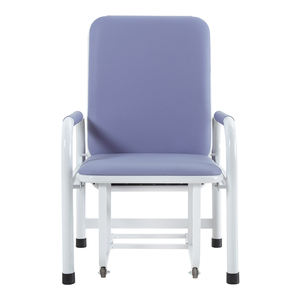 Leer Begeleidend Stoelbed Multifunctioneel Medisch Eenpersoons Draagbaar Klapstoelbed - Product Image 4