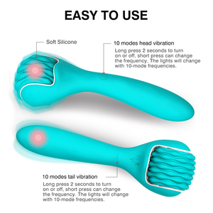 เครื่องนวดแบบมือถือ ชาร์จผ่าน USB สำหรับผู้หญิง กระตุ้นจุดจี คลิตอริส และอวัยวะเพศ - Product Image 5