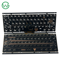 OEM Pcb Assembly Board Clavier imprimé Pcb Circuit Board Hotswap Pcb Keyboard Envoyer Gerber Personnalisé