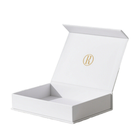 Boîte à double insert en carton blanc imprimé UV sur mesure OEM, recyclable pour l'emballage de produits et cadeaux, usage quotidien