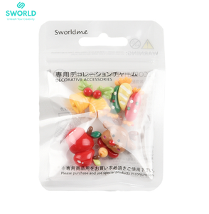 Accessoires pour trous et accessoires pour blocs, badges irréguliers découpés, emblèmes, breloques au design mignon et unique, artisanat en résine - Product Image 6