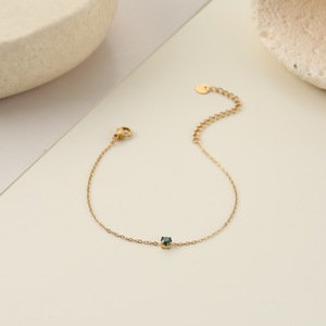 กำไลข้อมือเซอร์โคเนียหลากสีสแตนเลสรุ่นใหม่ - ดีไซน์โดดเด่นทันสมัย เหมาะสำหรับทุกโอกาส มีจำหน่ายราคาส่ง - Product Image 5