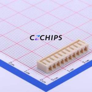 10P-SCN Housing (Wire-to-Board / Wire-to-Wire) P=2.5mm Connector ( Jack Structure: 1x10P )( Pitch: 2.5mm )( Number of Rows: 1 ) - Product Image 1