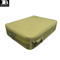 Matelas pneumatique tactique de grande taille, robuste, avec pompe sans fil intégrée, en tissu Oxford 1000D, imperméable, pour le camping en plein air