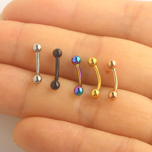 <span class=keywords><strong>Piercing</strong></span> de Ceja Curvo de 16G, Anillo de Acero Quirúrgico Inoxidable para <span class=keywords><strong>Daith</strong></span>, Rook, Joyería de <span class=keywords><strong>Piercing</strong></span> para Mujeres y Hombres - Product Image 6