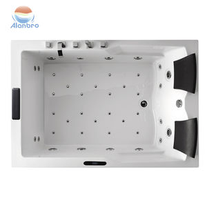 Bañera de Hidromasaje Moderna para 2 Personas <span class=keywords><strong>con</strong></span> Panel de Pantalla Táctil, Grifo de Hidromasaje Incluido, Control por Computadora, Precio de Fábrica - Product Image 4